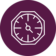 Wall Clock Icon 