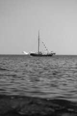 sailboat in the sea