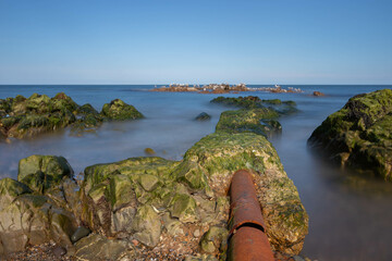 view of the coast of the Island of Ireland
