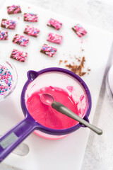 Chocolate strawberry cupcakes