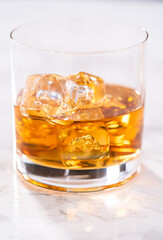Scotch on the rocks