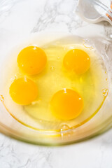 Red Velvet Cupcakes with White Chocolate Ganache Frosting