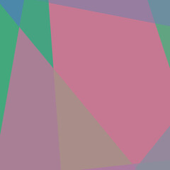 Abstract computational color Polygones background illustration