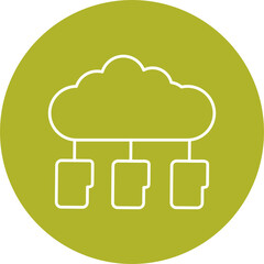 Cloud Computing Icon Design