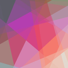 Abstract computational color Polygones background illustration