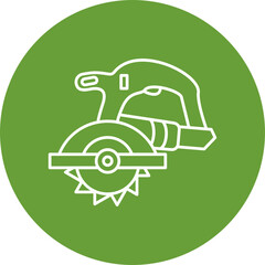 Circular Saw Icon