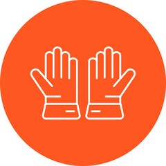 Obraz premium Gloves Icon