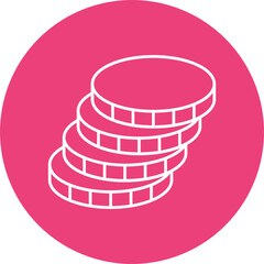 Money Stack Icon Design