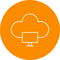 Cloud Computing Icon Design