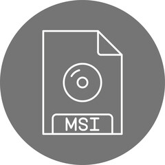 MSI File Format Icon Design