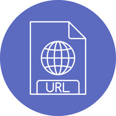 URL File Format Icon Design