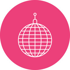 Mirror Ball Icon Design