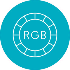 RGB Colors Icon Design