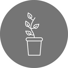 Growing Plants Icon Design