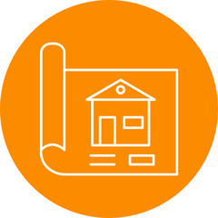 Blue Print Icon Design