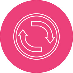 Roundabout Icon Design