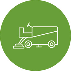 Ice Resurfacer Icon Design