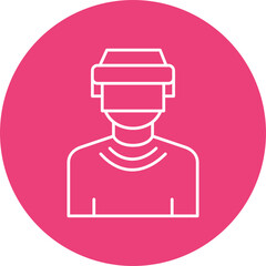 Hockey Player Icon Design