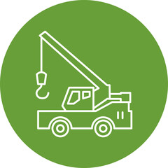 Crane Icon Design