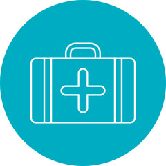 Obraz premium First Aid Kit Icon Design