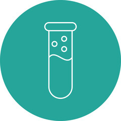 Test Tubes Icon Design