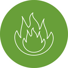 Burning Icon Design