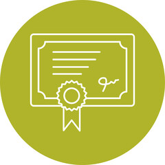 Certificate Icon Design