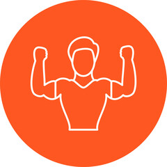 Gym Owner Icon Design