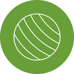 Fit Ball Icon Design