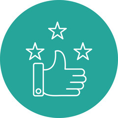 Satisfaction Icon Design
