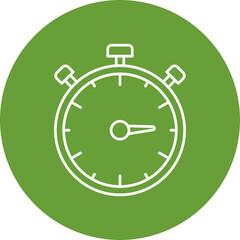 Stopwatch Icon Design
