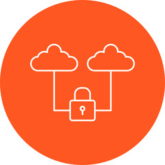 Safe Cloud Icon Design