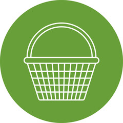 Picnic Basket Icon Design