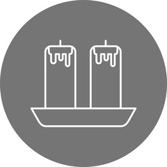 Candles Icon Design