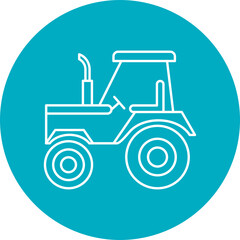 Tractor Icon Design