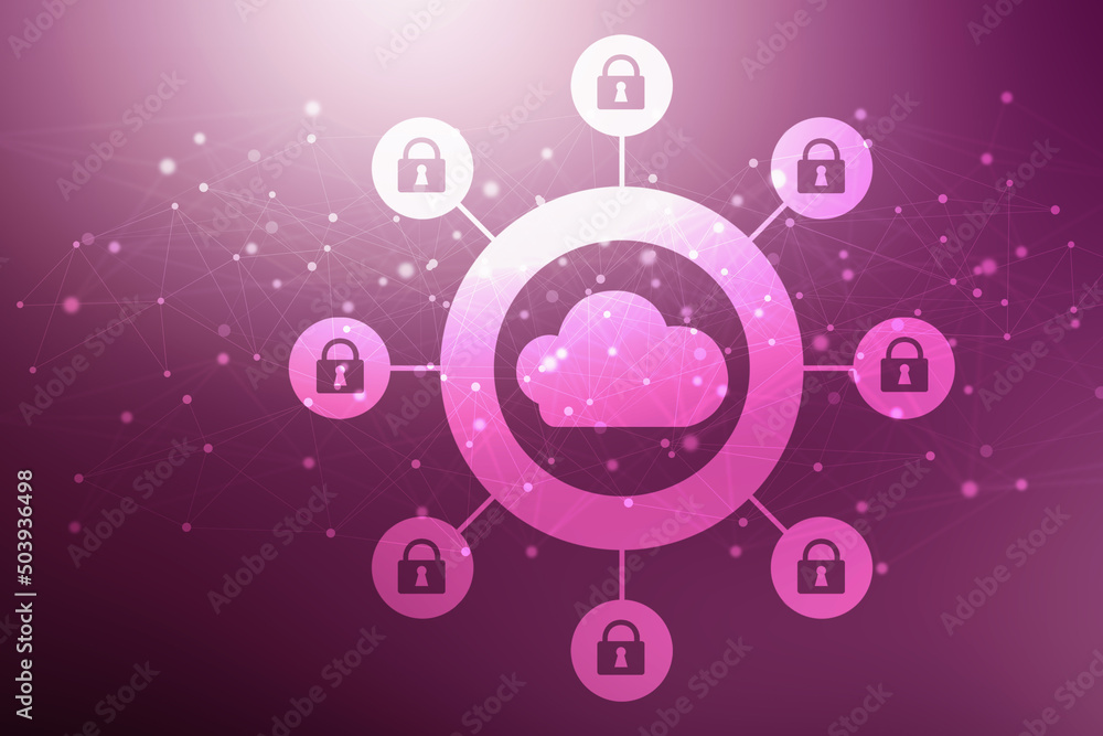 Poster 2d rendering cloud computing, security