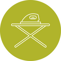 Iron Table Icon Design