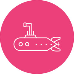 Submarine Icon Design
