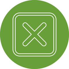 Obraz premium Close Icon Design