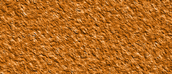 Beautiful orange stone background, abstract background with stone texture. Banner for arts, industries, construction sector, building materials. Invitation, wallpaper, headers, website, print ads