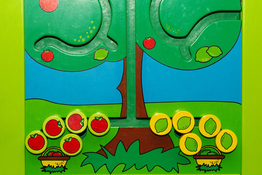 Wooden labirint for kids