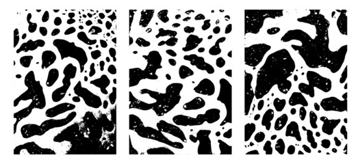 Abstract soap Foam grunge overlay on white background. Hygiene and cleanliness. Simple black and white vector