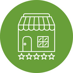 Shop Review Icon Design