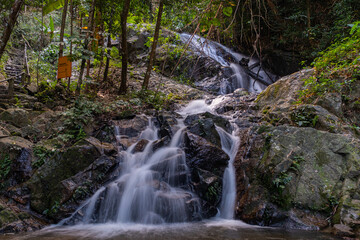 Fototapeta na wymiar Mea Kampong Waterfall, Chiangmai, Thailand