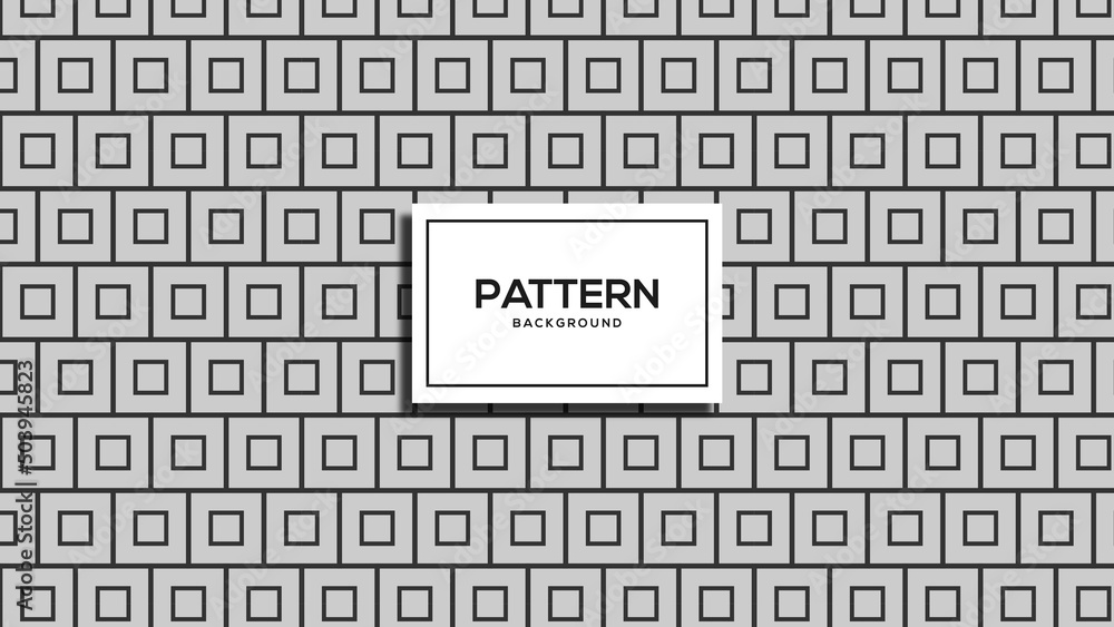 Poster clean box diagonal line pattern