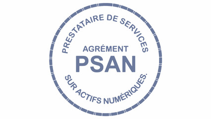 Obraz premium Enregistrement en tant que prestataire de services sur actifs numériques PSAN. Obtenir un agrément crypto actifs, crypto monnaies . Avoir l'agrément financier. Posséder l'agrément PSAN.