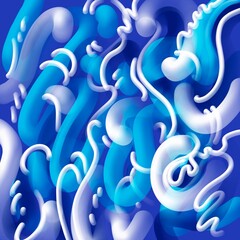 Abstract design template mixed texture background