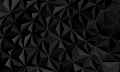 Dark Chaotic Poligon Surface Background