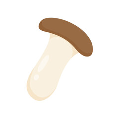 Mushroom vector. raw materials for cooking
