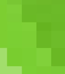  3D abstract green with square element